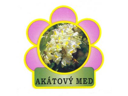 Akátový MED (tvar květu)