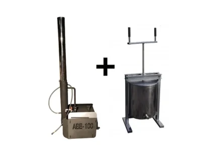 Lis na vosk + Parní vyvíječ na tuhá paliva 12L -  SET  Lis na vosk 9.490,- / Parní vyvíječ 11.500,-
