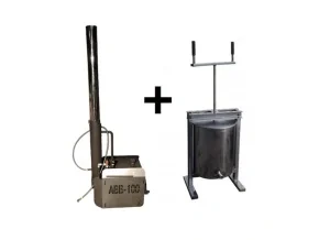 Lis na vosk + Parní vyvíječ na tuhá paliva 12L -  SET  Lis na vosk 9.490,- / Parní vyvíječ 11.500,-