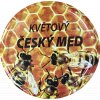 Víčko včelky na plástu Český med květový TO82