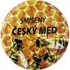 Víčko včelky na plástu Český med smíšený TO82