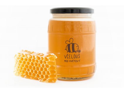 Včelouš Med květový 950 g b
