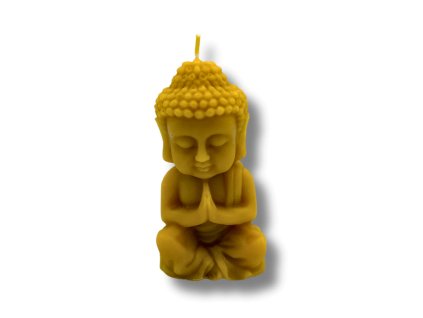 Svíčka Buddha z včelího vosku