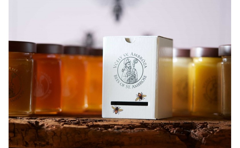 Úl plný medu - připraven k darování