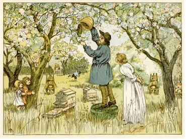 Historická fotografia včelára