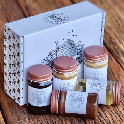 Darčeková sada 5 medov