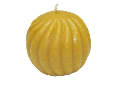 Svíčka ze včelího vosku Koule
