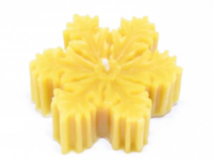 Svíčka ze včelího vosku vločka