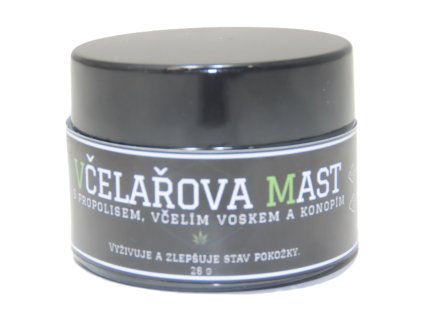 včelařova lugusní mast s konopím