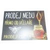 cedule prodej medu černá