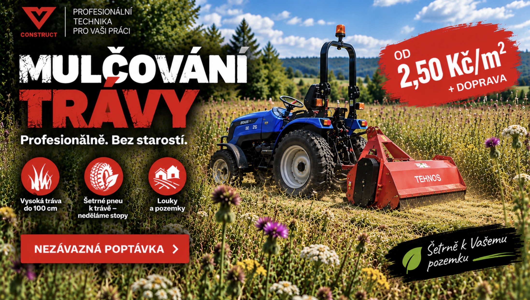 Mulčování písečku a Strakonický