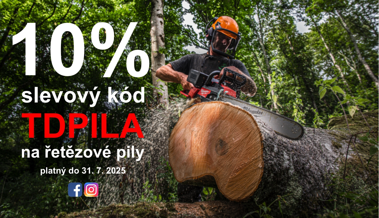 slevová kód na řetězové pily
