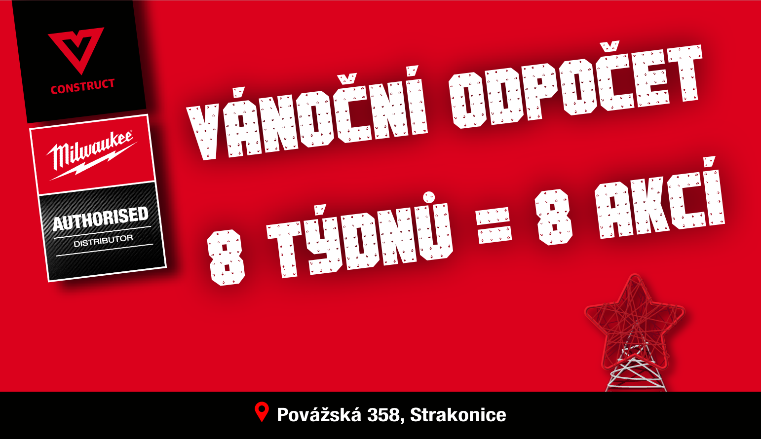 MILWAUKEE VÁNOČNÍ ODPOČET