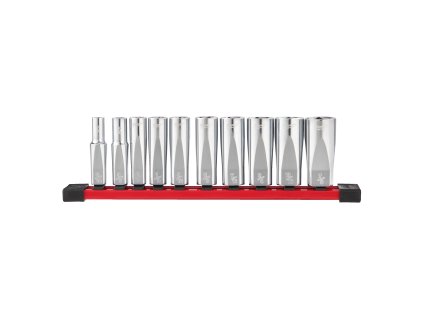 3/8" sada chromovaných prodloužených nástrčných klíčů 10ks