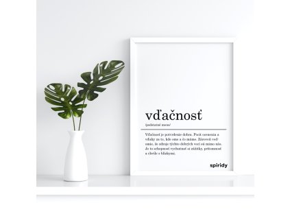 Print - Definicia vďačnosti