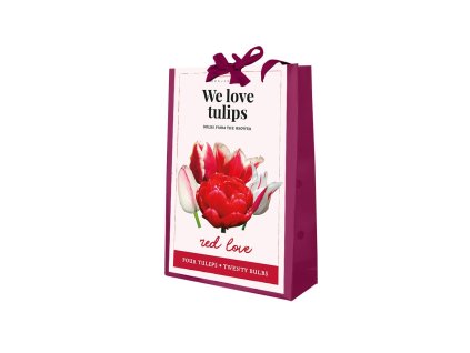 721.280 We Love Tulips Red Love