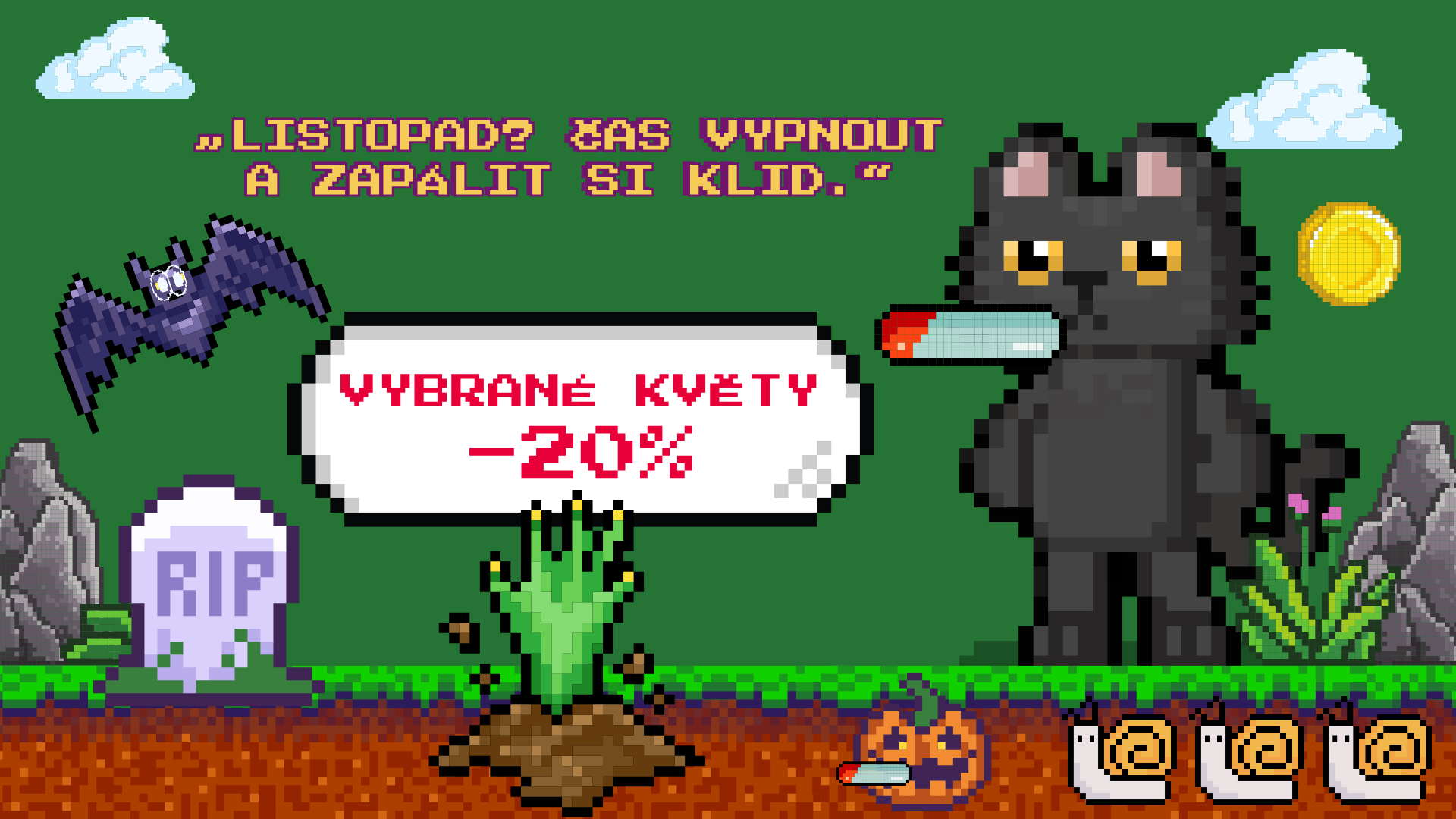 ZHULENÝ KOCOUR KVĚTY 20%