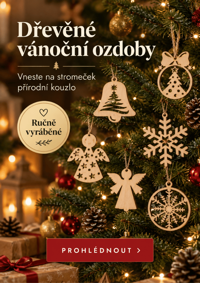 A) Ozdoby - vánoce