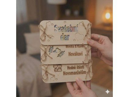 Originální svatební dar