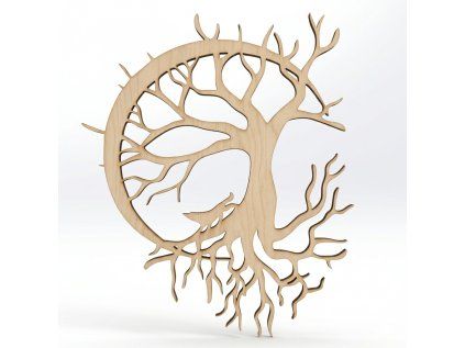 Dřevěný strom života