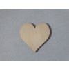Dřevěná srdíčka