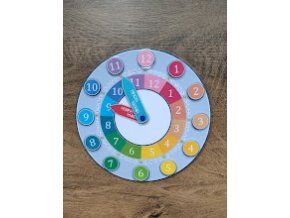 Hodiny na suchý zips