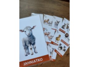Komunikačné kartičky - Hospodárske zvieratá a ich mláďatá