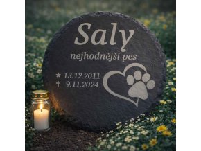 nahrobek pro psa bridlice