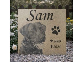 pomník pro psa keramika22