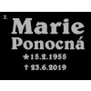 nápisní deska na hrob cena