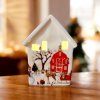 LED keramický domček - Vianočná chalúpka