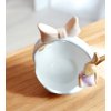 Keramická miska so zajačikom