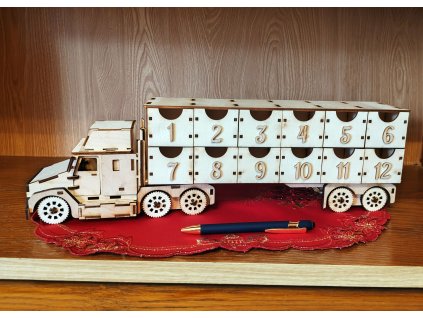 Adventi naptár kamion