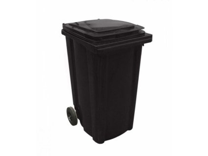 plastova popelnice 240l cerna