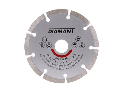 Kotouč diamantový DIAMANT 125x2x22.2mm segment