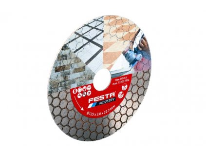 Kotouč diamantový FESTA INDUSTRY řezný 115x1.8x22.2mm