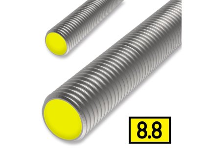 Závitová tyč M6x1000, ZB 8.8