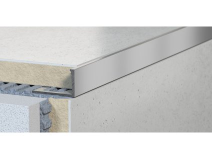 hliník elox stříbrný