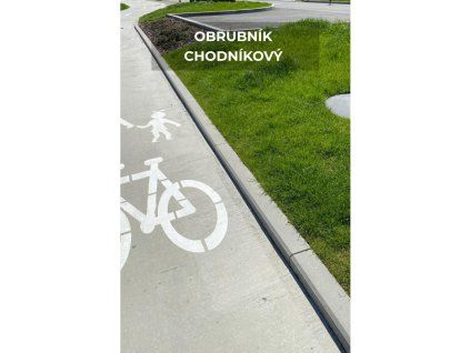 obrubník chodníkový