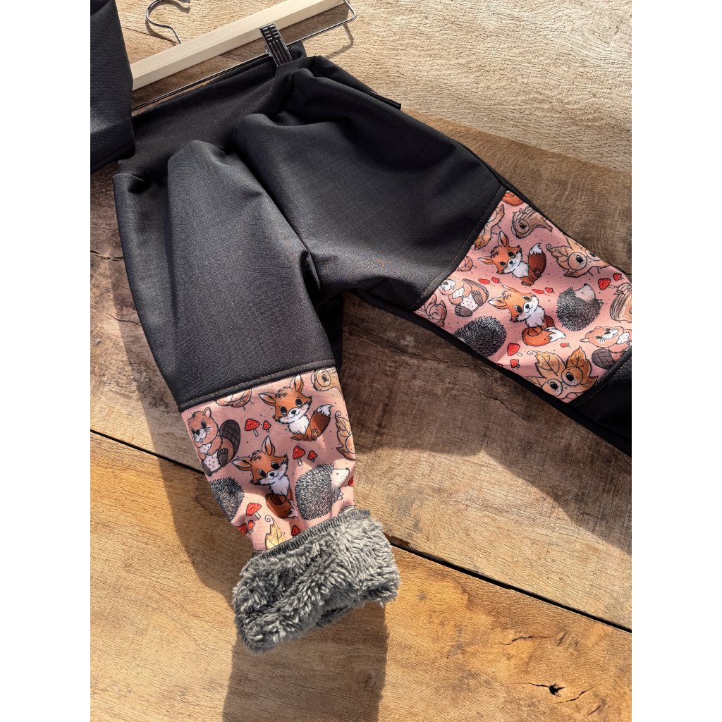 Kalhoty soft.beránek ZVÍŘÁTKA