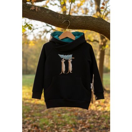 detska mikina s kapuci surikaty