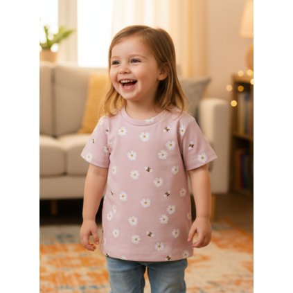 detske handmade tricko kopretiny 12