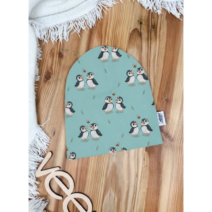 detska beanie cepice handmade papuchalkove