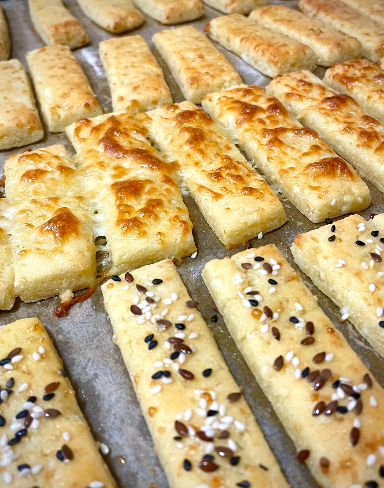 Túrós-sajtos rúd recept