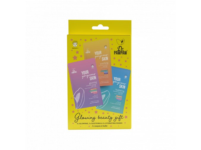 Glowing beauty gift front