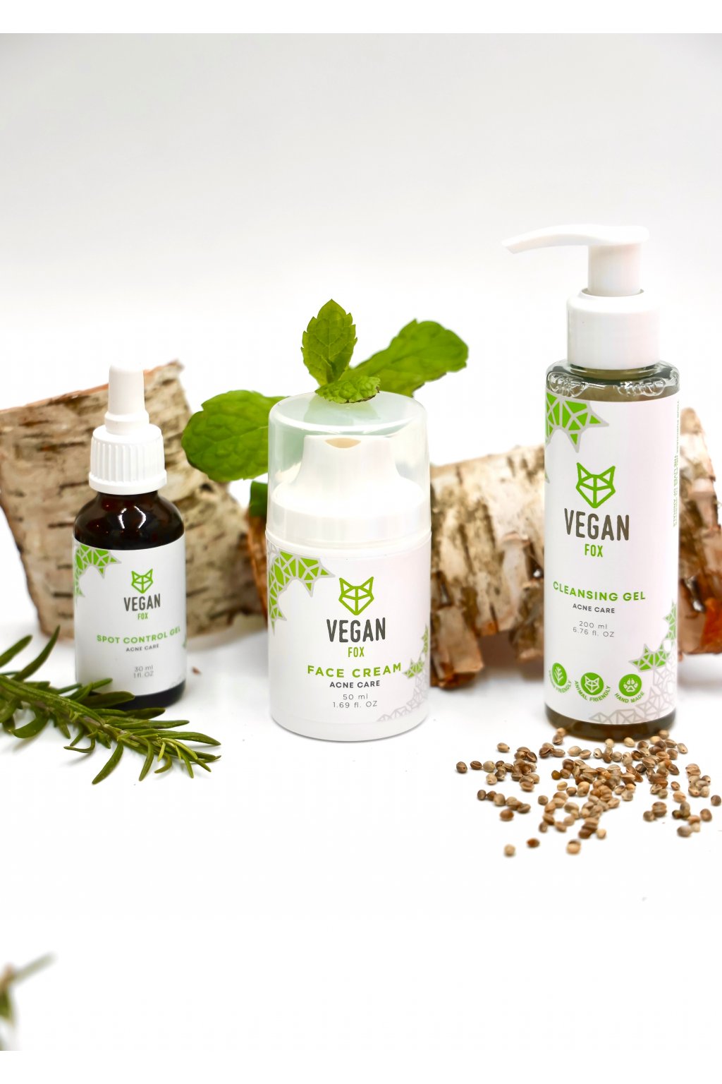 AKNÉ PÉČE: SADA PRODUKTŮ PRO PÉČI O AKNÉ, AKNÓZNÍ PLEŤ