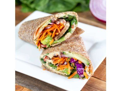 hummus wrap square