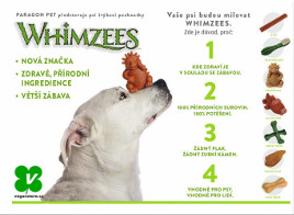 Whimzees žvýkací vegetariánské pamlsky pro psy