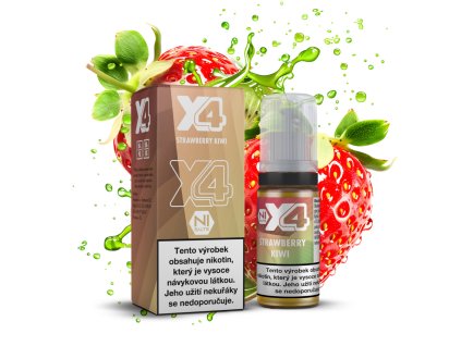 X4 ELIQUID STRAWBERRY KIWI