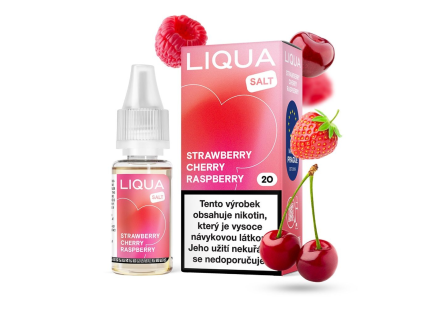 LIQUA SALT STRAWBERRY CHERRY RASPBERRY e-liquid
